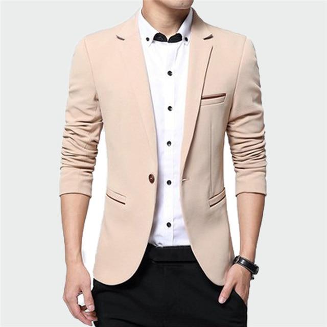 MBCA - New Men's High Quality Casual Slim Fit Blazer