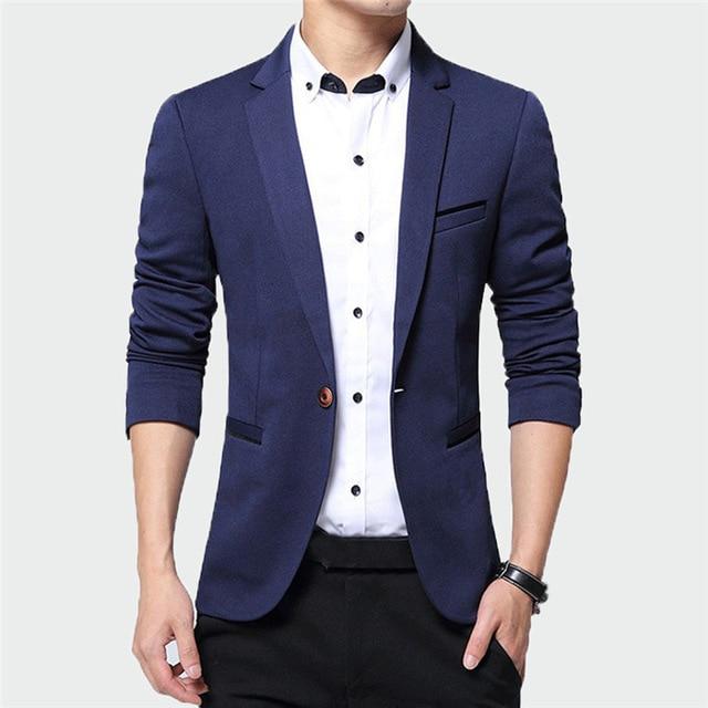 MBCA - New Men's High Quality Casual Slim Fit Blazer