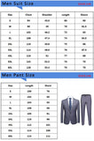 MBCA - High Quality Men's Fashion Slim Fit Formal Suit