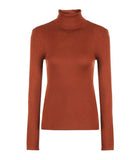 100% Wool Slim Fit Knitted Base turtleneck Sweater