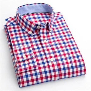 MBCA - New Arrival Men's Print Long Sleeved Shirt