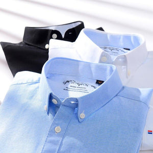 MBCA - 100% Cotton Elegant Men's Long Sleeve Shirts