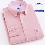 MBCA - 100% Cotton Elegant Men's Long Sleeve Shirts