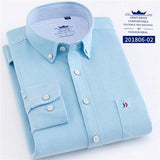 MBCA - 100% Cotton Elegant Men's Long Sleeve Shirts