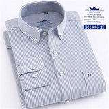 MBCA - 100% Cotton Elegant Men's Long Sleeve Shirts