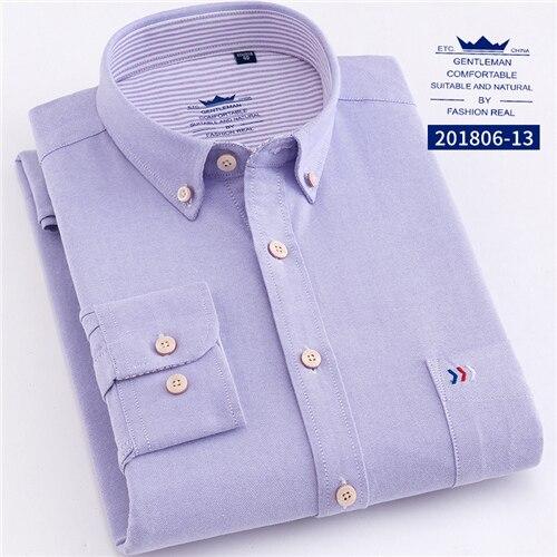 MBCA - 100% Cotton Elegant Men's Long Sleeve Shirts