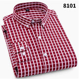 MBCA - New Arrivals Men's Striped Long Sleeved Casual Shirts