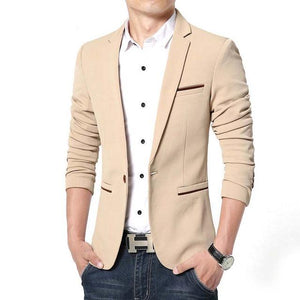 MBCA - Wonderful New Spring Fashion Brand Luxury Men's Blazer