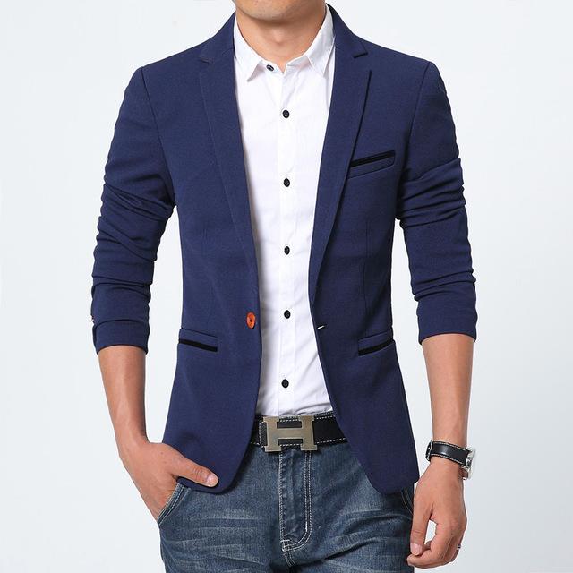 MBCA - Wonderful New Spring Fashion Brand Luxury Men's Blazer